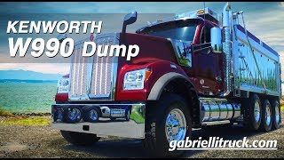 New KENWORTH W990 Dump Truck For Sale Near Me [upl. by Lartnom]