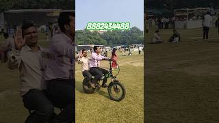 150kgs ka weight bhi le sakti hai ye Mini Bullet  Doodle ebike emotorad cycling electricebike [upl. by Yclehc]