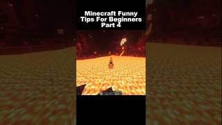 Minecraft Funny Tips For Beginners Part 4 minecraftminecraftjokeshindi funnyviralshort [upl. by Rosalia]