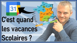 💥AGENDA💥 Comment ajouter lagenda des vacances scolaires de sa zone [upl. by Myca679]