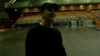 Gavin DeGraw gives tour of Amsterdam Venue [upl. by Llerrehc]