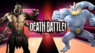 Machamp VS Goro Fight Only [upl. by Alemahs33]