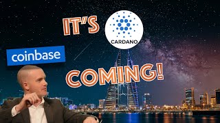 COINBASE Custody for ADA  CARDANO Listing in 24 WEEKS Economic DISASTER on the HORIZON [upl. by Fredra309]