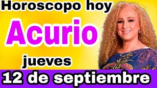 horoscopo de hoy Acuario Horóscopo Diario  Acuario  12 de septiembre de 2024 [upl. by Lemahs463]