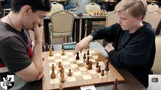 CM A Krylov 2291 vs Fritz 1851 Chess Fight Night CFN Blitz [upl. by Faythe]