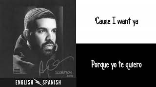 Drake In My Feelings Letra Ingles y Español [upl. by Ardiekal]