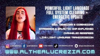 Powerful Light Language Full System Clearing  Energetic Update [upl. by Atisor173]