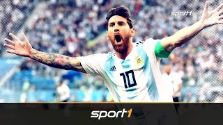 Lionel Messi zaubert  der ArgentinienThriller in der Analyse  SPORT1  WM 2018 [upl. by Bray853]