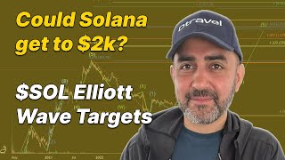 Could Solana get to 2k I analyse SOL using Elliott Wave Theory [upl. by Yssis379]