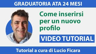 Graduatorie Ata 24 mesi come compilare la domanda  VIDEO TUTORIAL  1 [upl. by Yelram]