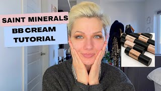 SAINT MINERALS BB Cream Tutorial [upl. by Euf46]