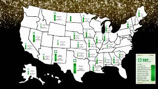 Solidaridad Sin Fronteras mapa geográfico de sus miembros en los Estados Unidos y fuera [upl. by Flemming187]