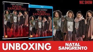 UNBOXING Natal Sangrento Bluray  DVD  Nic Show [upl. by Aicilegna]