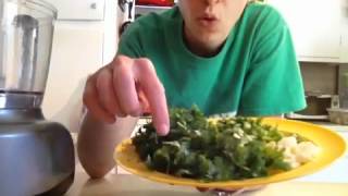 quotSteakquot FAJITAS with CHIMICHURRI Sauce Raw Food Recipe [upl. by Llyrpa31]