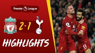 Liverpool 21 Spurs  Late Salah penalty wins it for Reds  Highlights [upl. by Feer608]