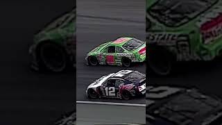 Bobby Labonte passes Mayfield late on fresher tires to win 2000 UAWGM Quality 500 nascar shorts [upl. by Desirae]