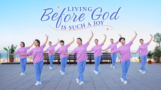 Christian Dance  quotLiving Before God Is Such a Joyquot  Praise Song [upl. by Otrebile615]