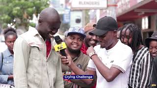 THIS IS A MUST LAUGH EPISODE 😂😂 STREET CRYING CHALLENGE 😂😂  CHICKEN POX [upl. by Abrams]