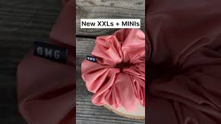 SCRUNCHIE LAUNCH  SCRUNCHIE BUSINESS  3 NEW SCRUNCHIES  XXL  MINI SCRUNCHIES shorts [upl. by Akemhs]