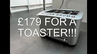 HOW MUCH FOR A TOASTER  Sage Smart Toast 4 Slice Toaster Review [upl. by Cruce]