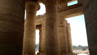 Ancient egyptian temple  Ramesseum in Luxor Egypt [upl. by Htabmas]