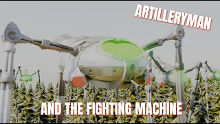 The Artilleryman and the Fighting Machine Blender animation Short [upl. by Barcellona]