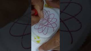 🧑‍🦯 Spirograph drawing anti stress asmr relaxing art shortsNovember282024 years [upl. by Aital]