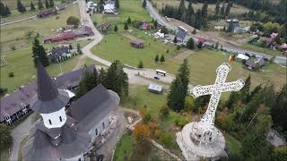 Pasul Tihuța Bârgău din Dronă romania travel europe [upl. by Akinoj]