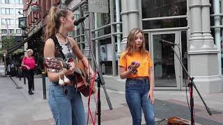 Looking back at Buskers playing some classic rock hits on the streets of Dublin [upl. by Poulter]