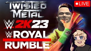 Creating Twisted Metal Characters In WWE 2K23 [upl. by Eitsyrk]