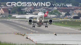 RWY28 Landing TakeOff View Rümlang Zurich Airport 10052023 Planespotting StorkSpotting [upl. by Der936]