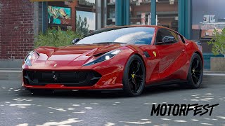 Ferrari 812 Superfast BRUTAL V12 Sound  The Crew Motorfest [upl. by Nodlehs484]