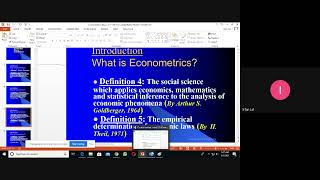 Introduction of Econometrics [upl. by Milson]