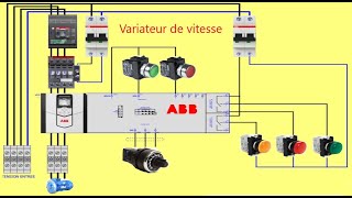 Variateur de vitesse électricité industriel [upl. by Bussy]