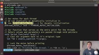 Parallel Programming Pthreads [upl. by Elleniad]