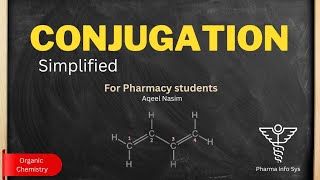 Conjugation in organic chemistry  Easy and simplified comcept organicchemistry [upl. by Towbin602]