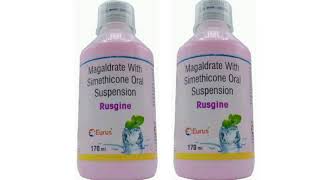 Rusgine Syrup Magaldrate and Simethicone Oral Suspension Syrup [upl. by Chiarra]