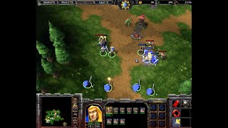 Warcraft 3 Reforged Beta Gameplay Orc 3v3 Updated Graphics [upl. by Eicrad211]