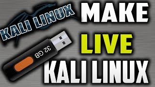 Kali Linux Live Persistence USB ပြုလုပ်နည်း [upl. by Eislel283]