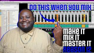 Reason 12 RampB Beat Tutorial  2024 [upl. by Waylin]