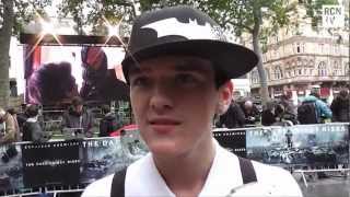 George Sampson Interview  The Dark Knight Rises European Premiere [upl. by Freyah]