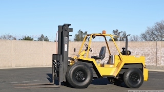 Wiggins WG80ST Rough Terrain Gas Forklift [upl. by Nnaik]