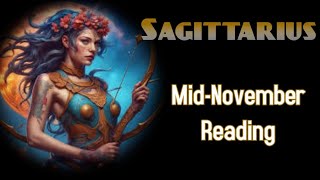 Sagittarius MidNovember 2024 🔮 Tarot Reading amp Horoscope Insights Trust Your Inner Voice [upl. by Ecneret]