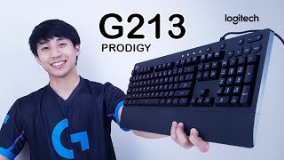 รีวิว Logitech G213 Prodigy ไฟทะลุทะลวงทุกตัวอักษร กันน้ำได้ ไฟคมมาก [upl. by Siouxie466]