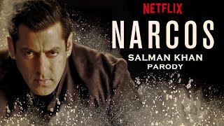 Narcos Salman Khan Parody  Indian narcos  Narcos ft Salman Khan [upl. by Casi]