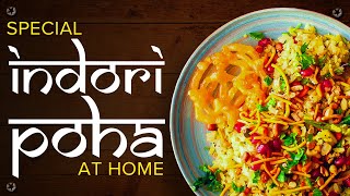 Make Indori Poha At Home  Madhya Pradesh Special  bigbasket Ft HonestkitchenBhupi [upl. by Tnarb346]