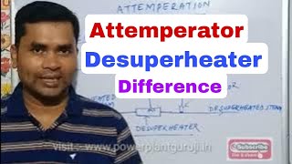 Attemperator and Desuperheater Difference  BOE Exam preparation [upl. by Kostman]