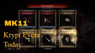 Krypt Event 58 BRUTALITY Bundle Kronika Gold Vault January 7th Mortal Kombat 11 [upl. by Pelagias98]