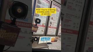 POV Youre ordering a Krabby Patty meal from Wendys GOES WRONG [upl. by Llehcim]