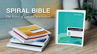 Spiral Bible for Notetakers and Bible Journaling [upl. by Ahsauqal]